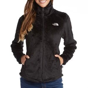 The North Face Black Osito Full Zip Fleece Jacket - Large
